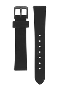 Black Leather Strap - 16mm